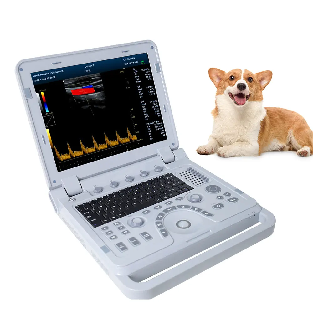 CONTEC CMS1700A портативный ноутбук Ветеринарный ультразвуковой сканер устройство для животных цена