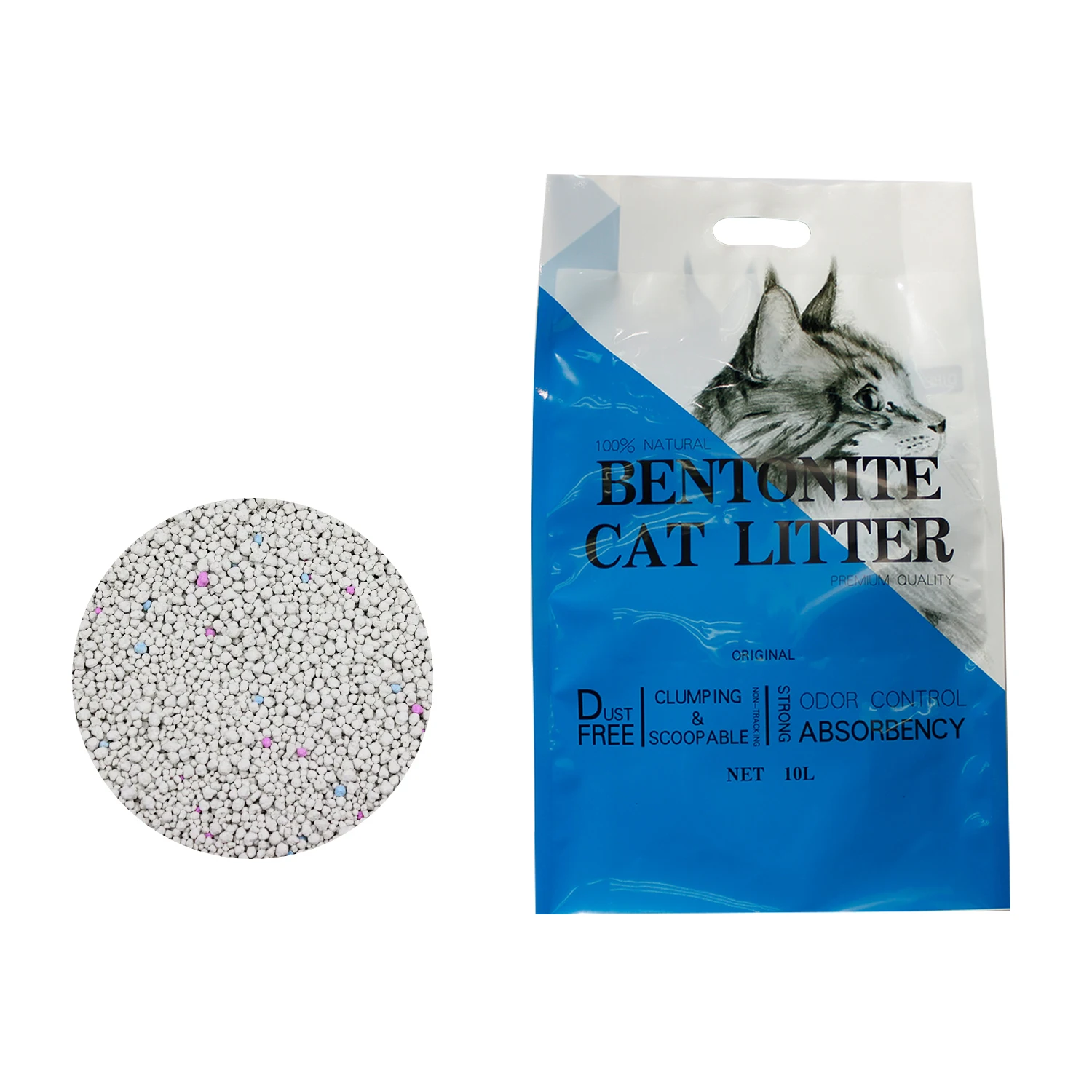 Wholesale High Quality OEM Manufacturer Mixed Bentonite Cat Litter For Sale