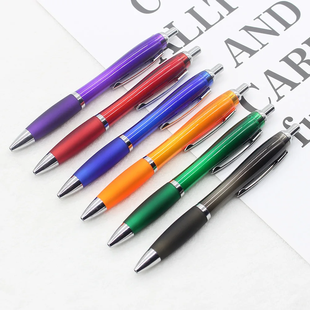 Рекламная OEM пластиковая шариковая ручка с индивидуальным логотипом