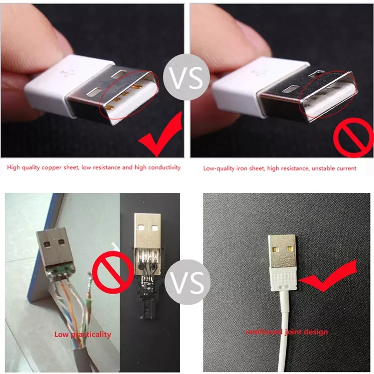 High Quality For iPhone Charger 1M 2M 3M USB Cable Data Transfer Fast Charging For iPhone Cable