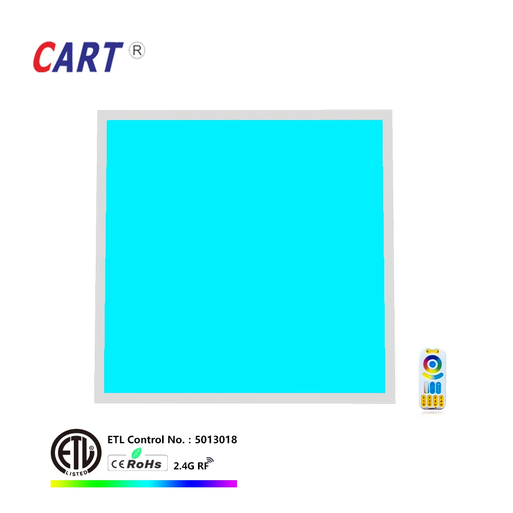 high lumens usa rgbcw panel led light 2*2
