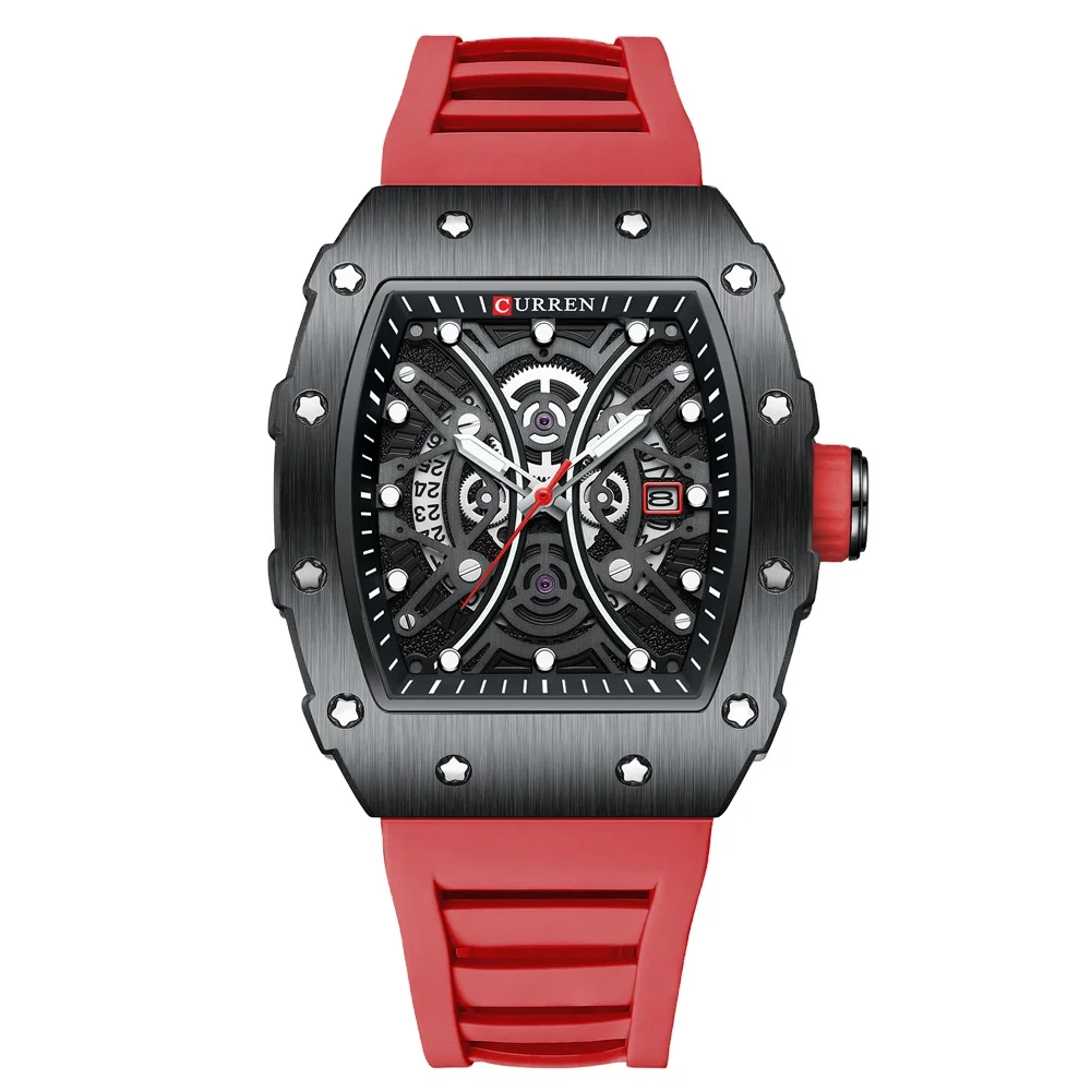 Montre Homme Curren 8438 оригинальные брендовые модные спортивные часы мужские часы Роскошные мужские наручные кварцевые часы