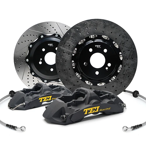 Front Brake Kit Tei 6-Piston Caliper with 2-piece Rotor 355x32mm Big Brake Kit For Au di Q5 2019  17inch Wheel auto brake system