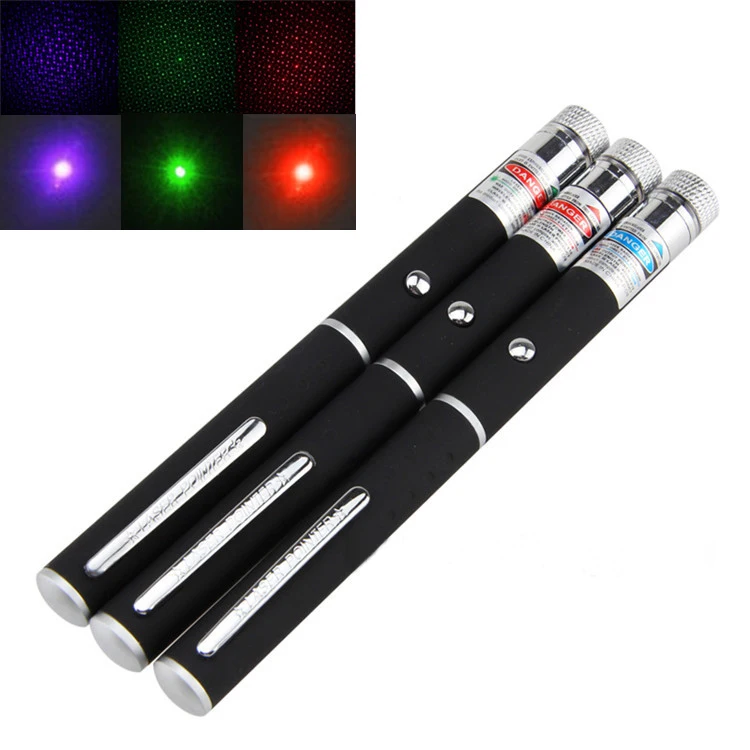 High Power Blue Laser Light Pointer Star Laser Blue Green Red 2in1 Pattern Cat Lazer for Cats Dogs Pet Interactive Toys