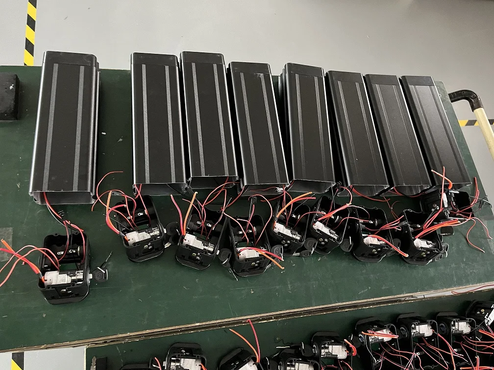 18650 Cell Made 20Ah 10Ah 48V 36V Lithium Battery for Electric Bike Battery Silver Fish Case with GPS