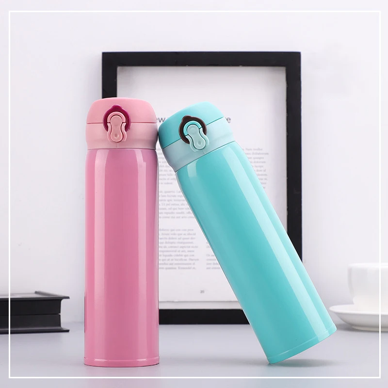 WeVi Vacuum Insulation Double Wall High Quality 18/8 Food Grade Stainless Steel Travel Flask
