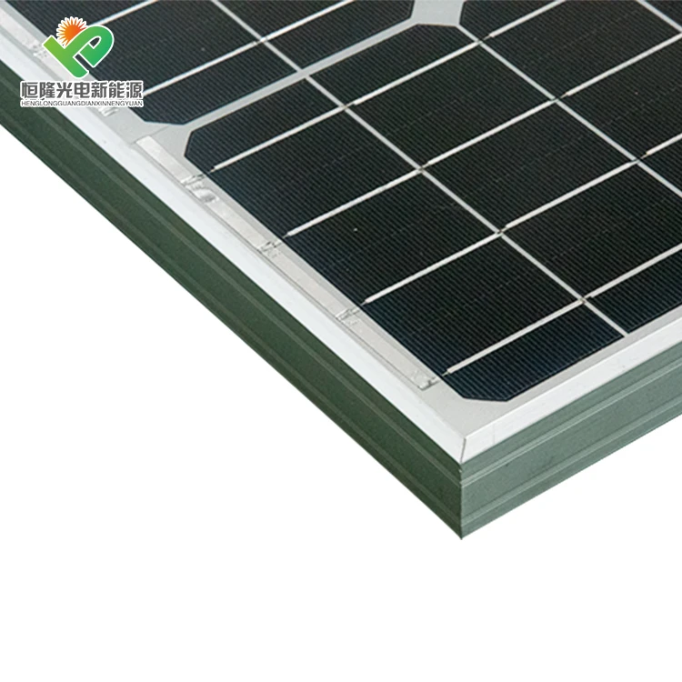 Mono crystalline 50W high efficient lower price solar panel