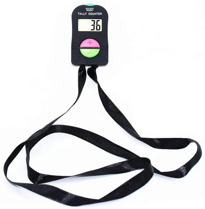 Electronic Clicker Counter Digital Tally with Lanyard for Sports Baseball Golf