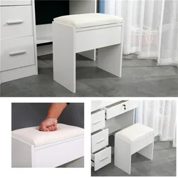 Bedroom Tocador Woodend  makeup vanity dressing table mirror with light