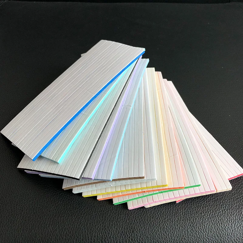 factory supplier 3mm thickness colors customize pre cut strips double sided white eva foam sheets