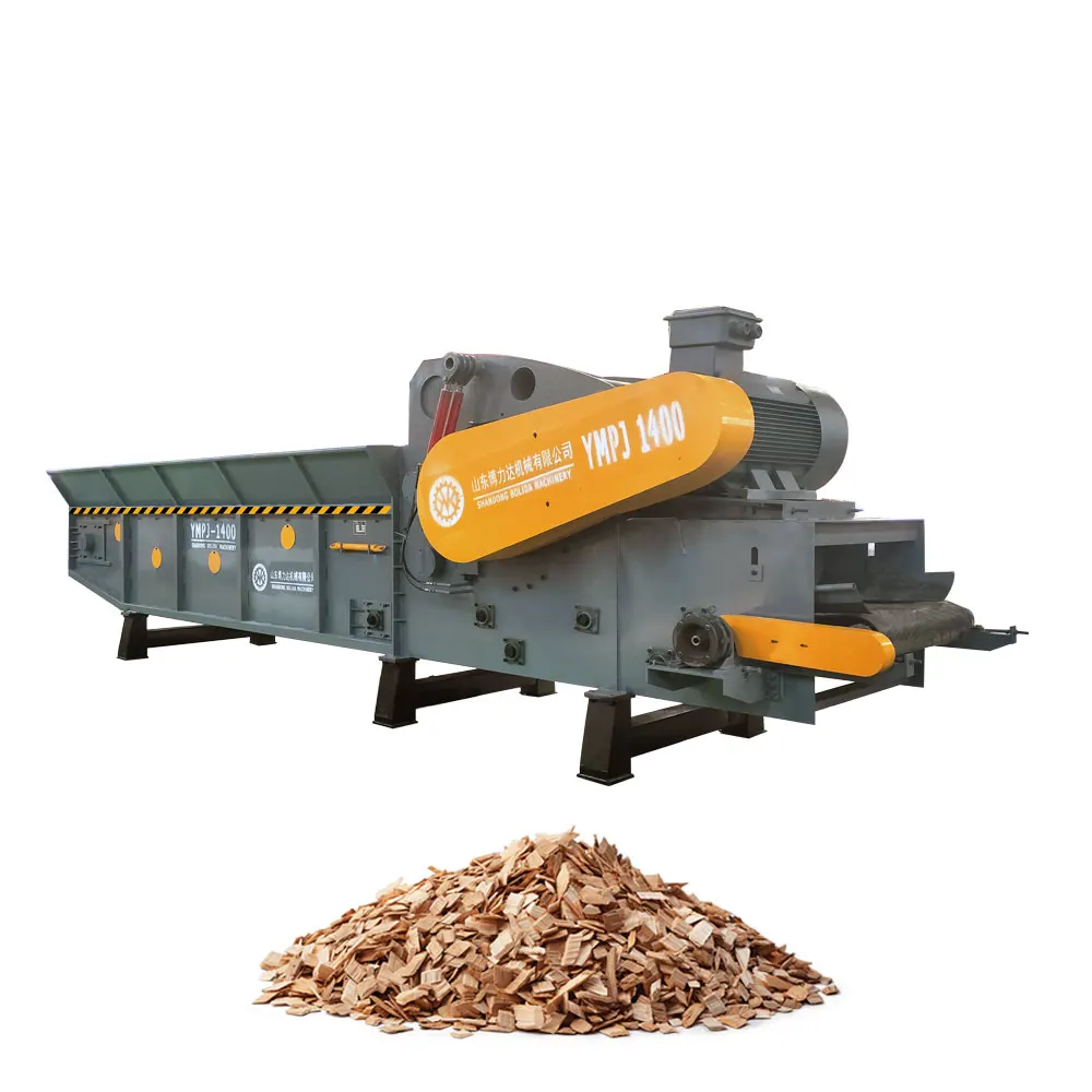 Factory Direct Sale Drum Wood Chipper Forest Machinery Wood Logs Chipper