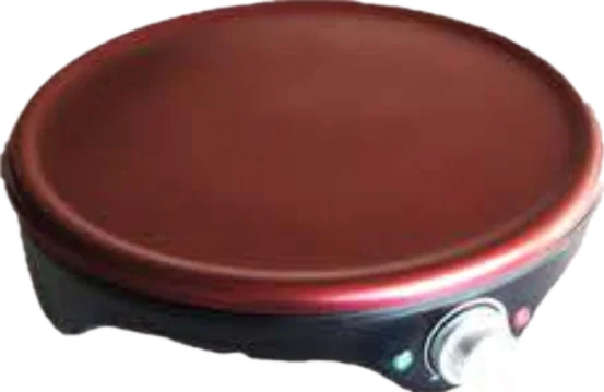 Round style Electric Crepe Maker Griddle non stick table top pancake maker  for home use