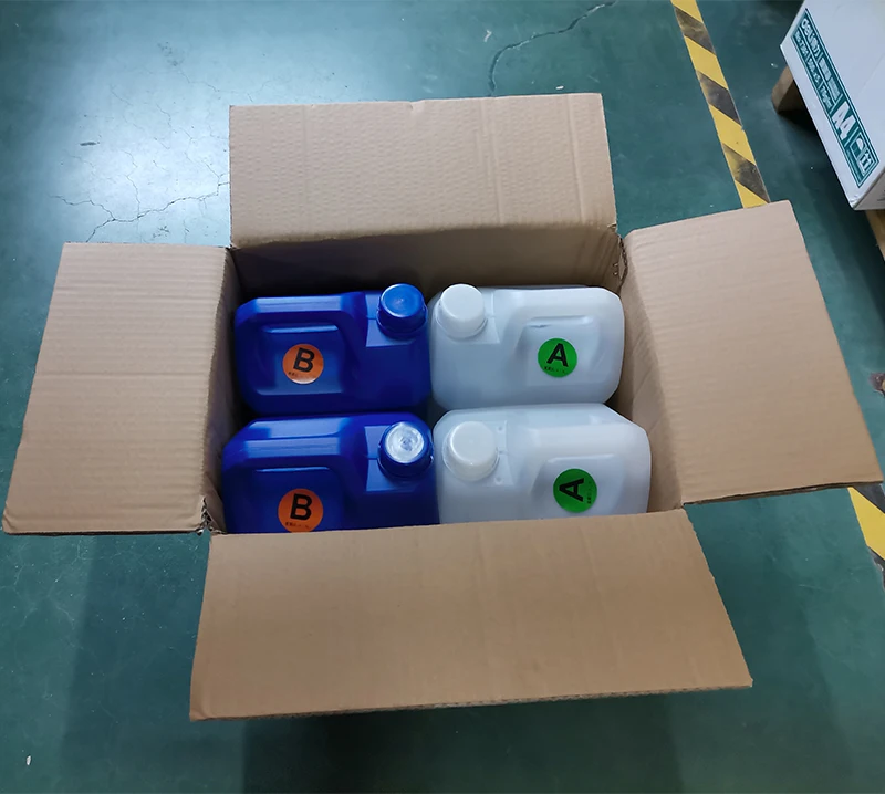 Fast curing epoxy resin 1 to 1 ratio clear crystal epoxy for crafts DIY  jewelry 9 to 11 hours curing