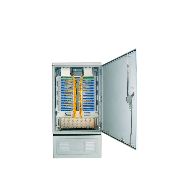 outdoor SMC GFX5-67 fiber optic frame 72-576F fiber distribution cabinet IP55 fiber optic cabinet for FTTH optical frames