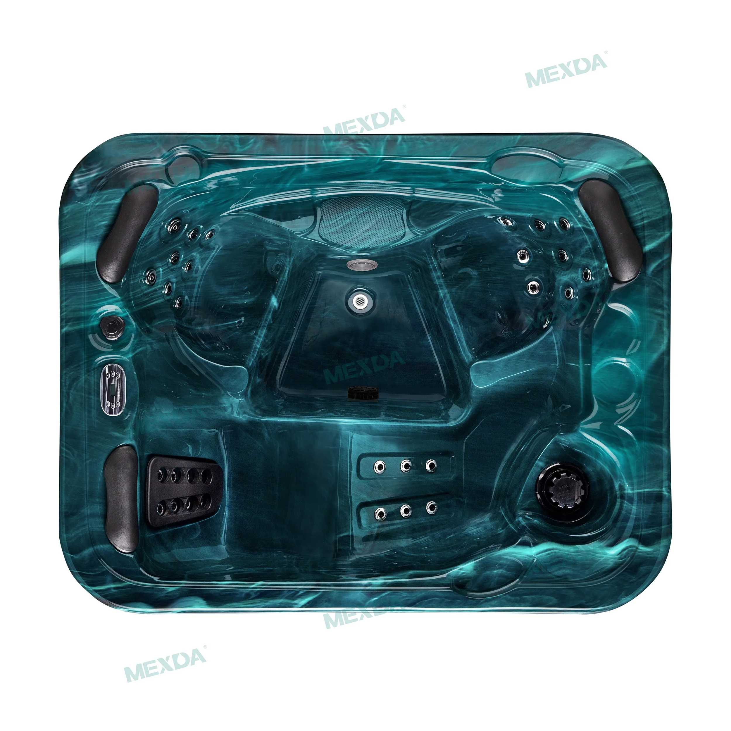 MEXDA hot-sale 3 person family outdoor spa whirlpool hot tub WS-597S