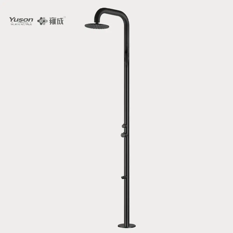 YUSON YS78662 Wholesale Private Label Stain proofing stainless steel 316 pool shower outdoor shower public beach for swim