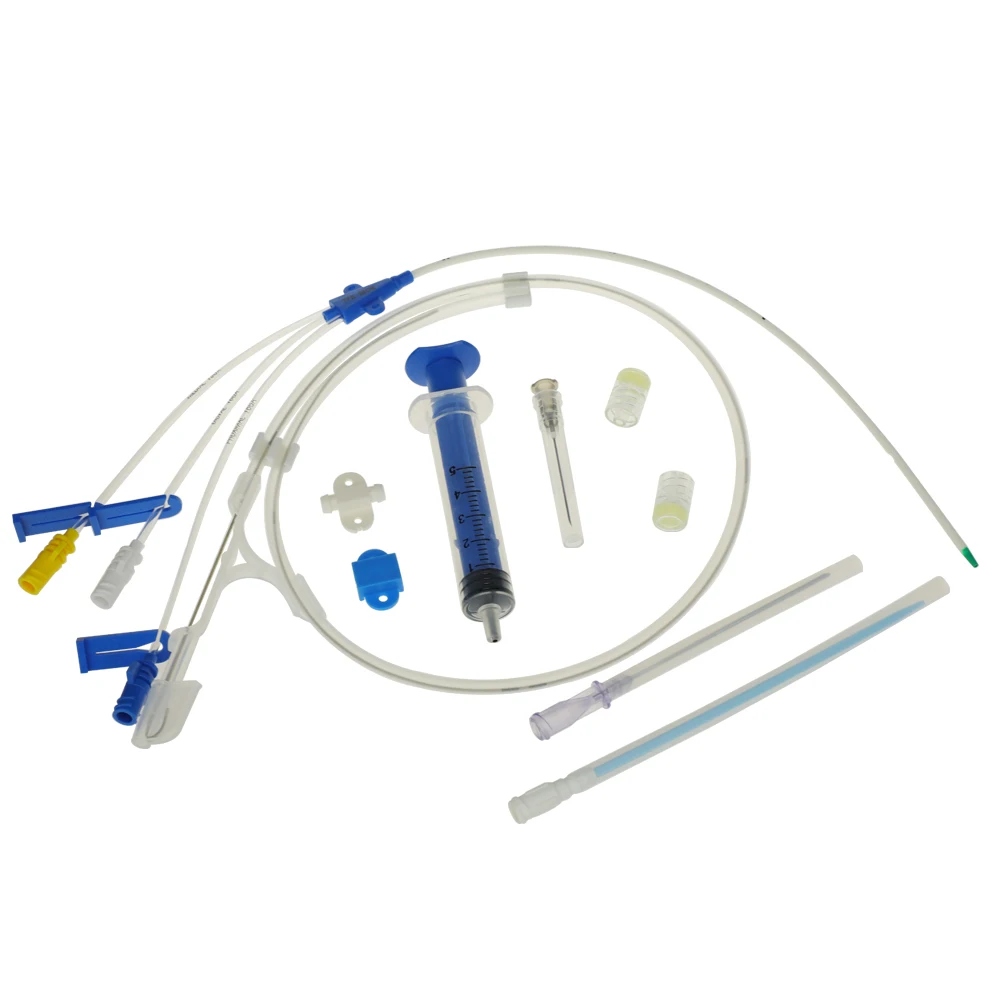 
China manufacturers 14g single lumen CVC disposable central venous catheter kits 