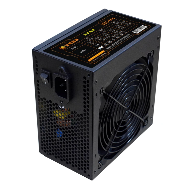 Хорошее качество Atx 80plus 500 Вт блок питания для настольного