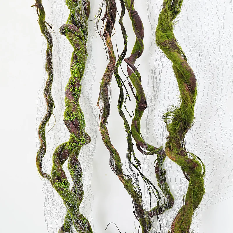 C245 Artificial Plant Branches Vines Wall Decoration Props EVA Foam Soft Artificial Tree Branches Wall Hanging Backdrop Decor