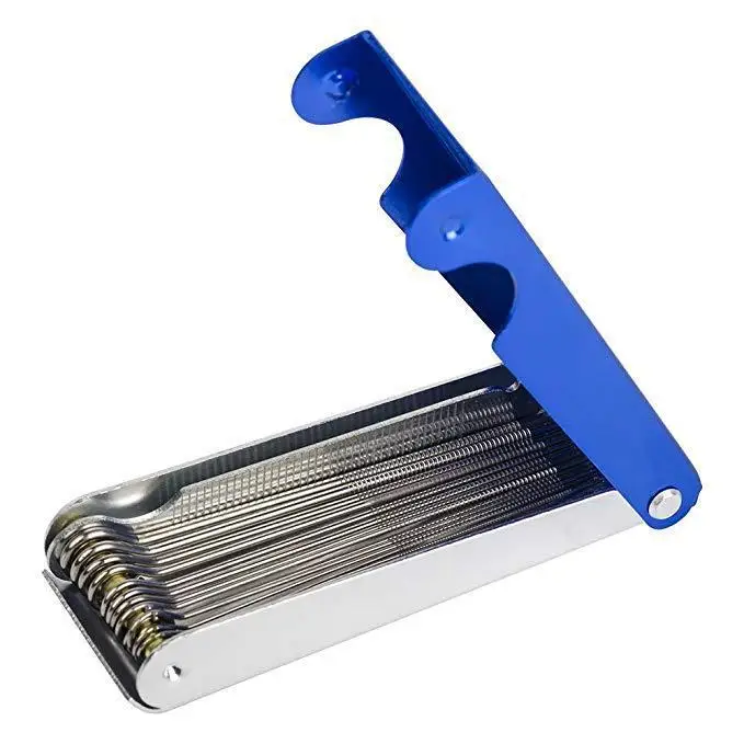 13 needles+1 welding nozzle stainless steel cleaning needle motorcycle carburetor carburetor cleaning set