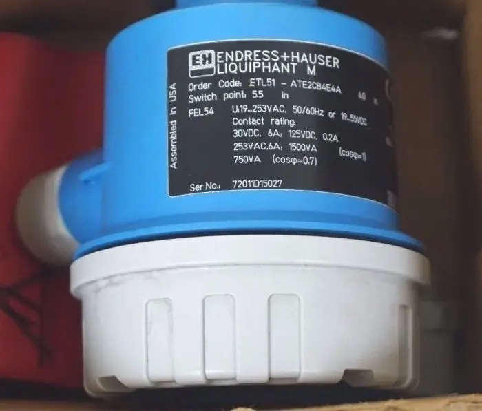 Ендресс хаусер Уровнемер ендресс Liquiphant м переключатель уровня