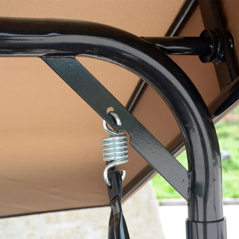 High quality outdoor leisure swing rattan swing bed garde patio swing for patio furniture