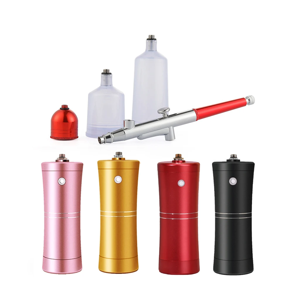 Machine Compressor Ophir Art Tool Hobby Complete Professional Makeup Nail Air Brush Kit Airbrush