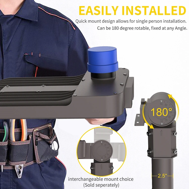 Photocell Sensor Shoebox 110V 277V 348V 100w 150w 200w 240w sodium street light 250w