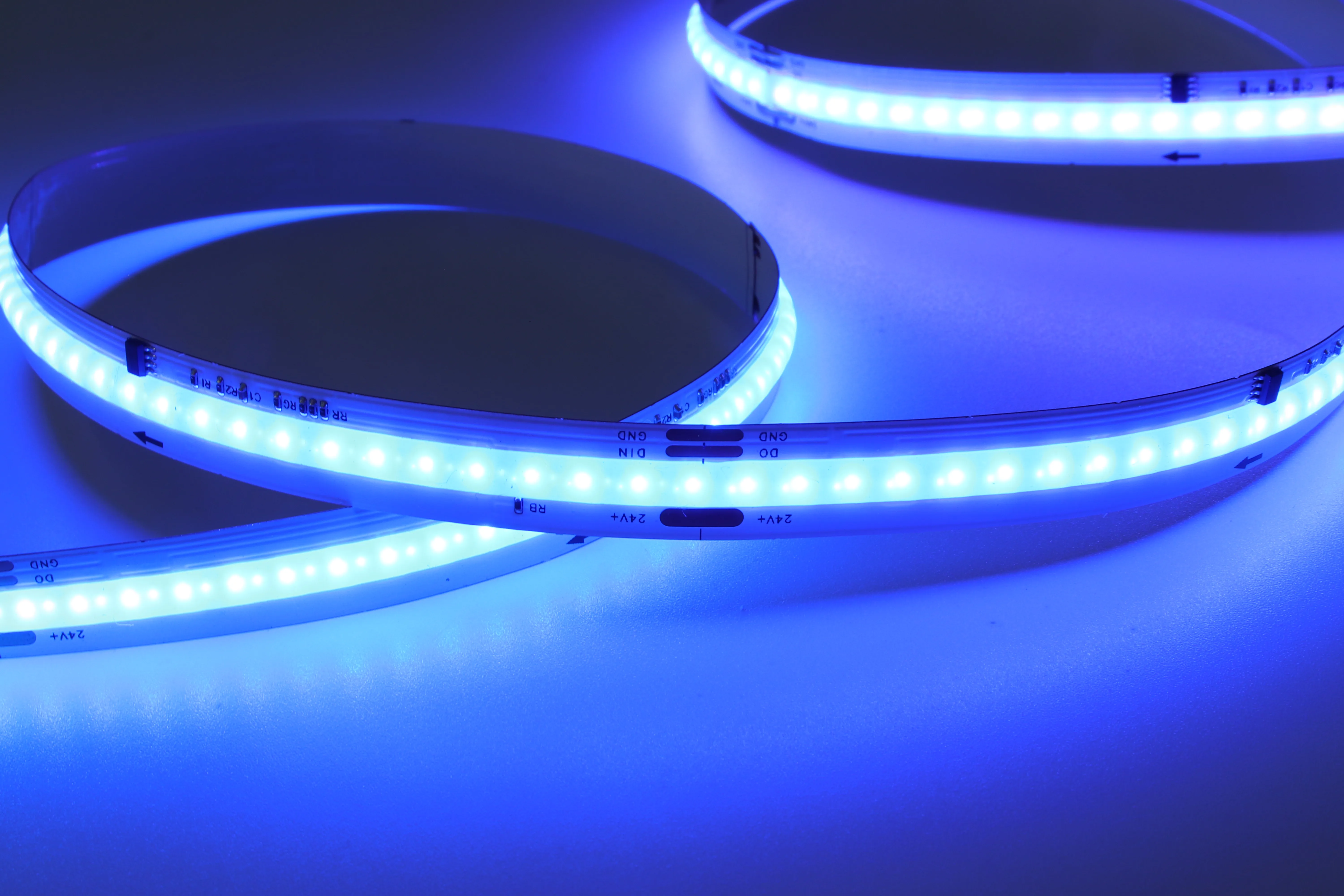 Banqcn 630 led RGBIC Addressable cob led strip Digital led Strip Light Soft Magic No Light Point BLE APP Control