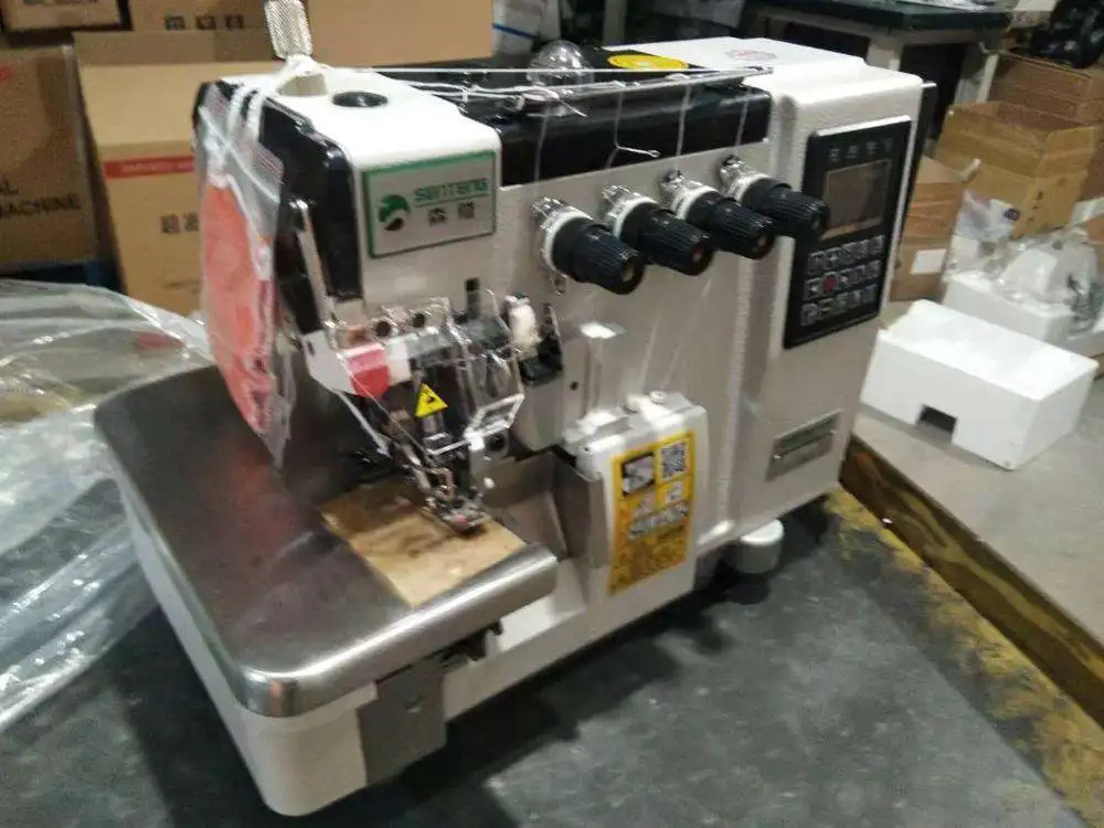 ST 988-4D-EXT Mechatronics Full Automatic Computerized Overlock Sewing Machine