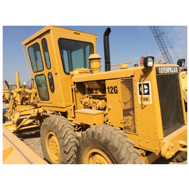 used CAT 12H 12G motor grader second hand cat 12H used c-aterpillar 140 motor grader for sale low price