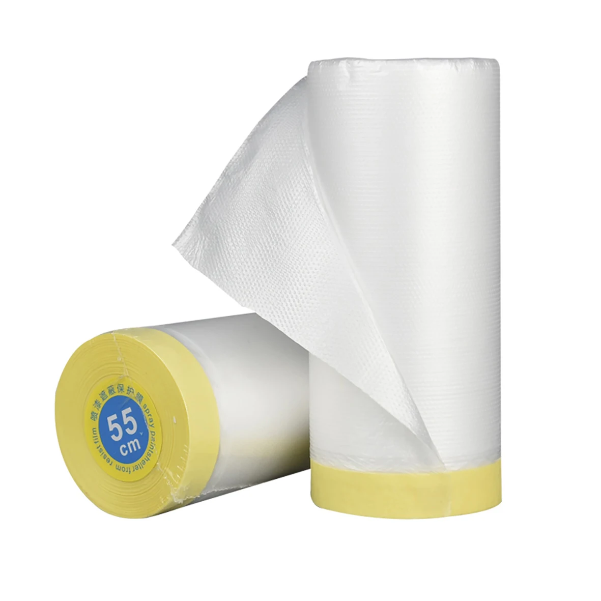 Furniture protection masking film car automotive pre taped auto paint masking plastic film