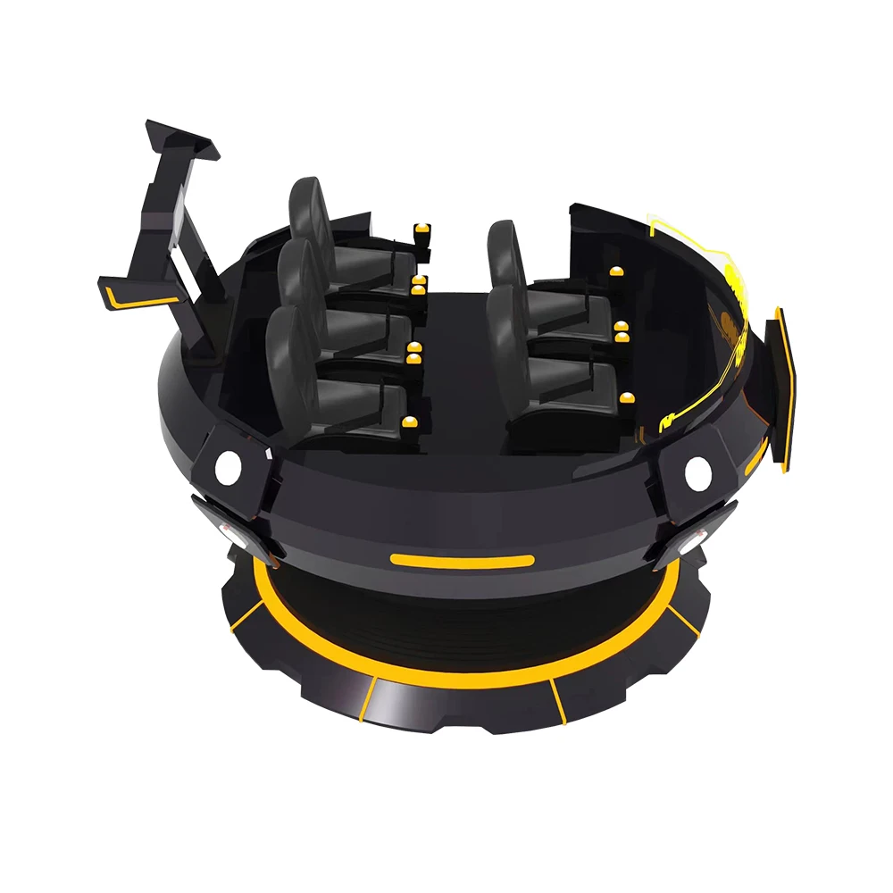 Fun VR Game Console Cinema 720 Degree Super Large View Arcade Game Console 9D VR UfO