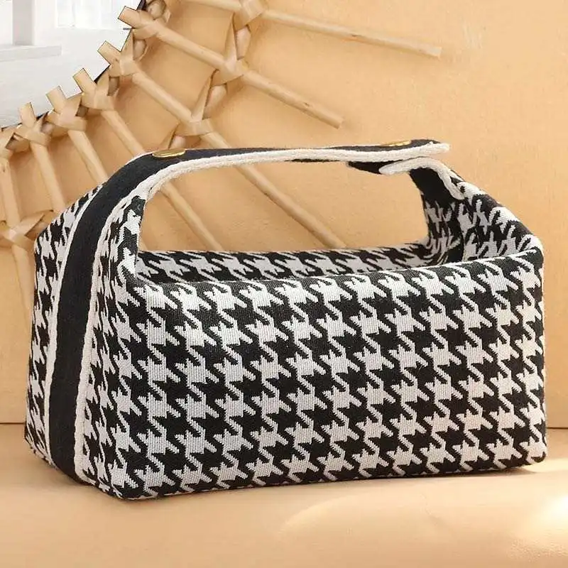 High Quality Trendy Travel Large Capacity Multi-Pocket Cosmetic Bag Women Portable Outdoor Travel Toiletry Bag