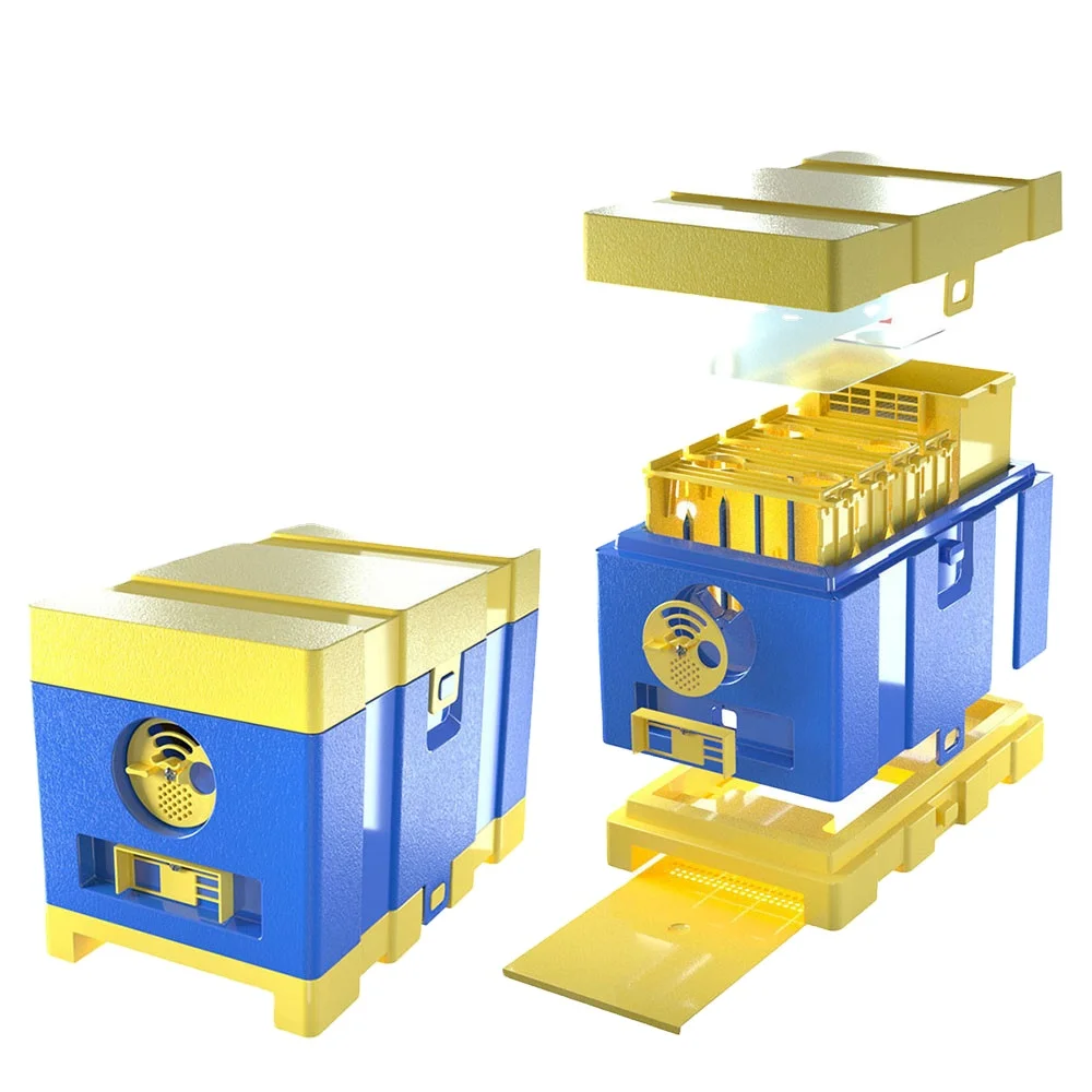 Королева разведение Hive с сопротивлением вязка beeshive мини Nuc в виде пчелиных сот