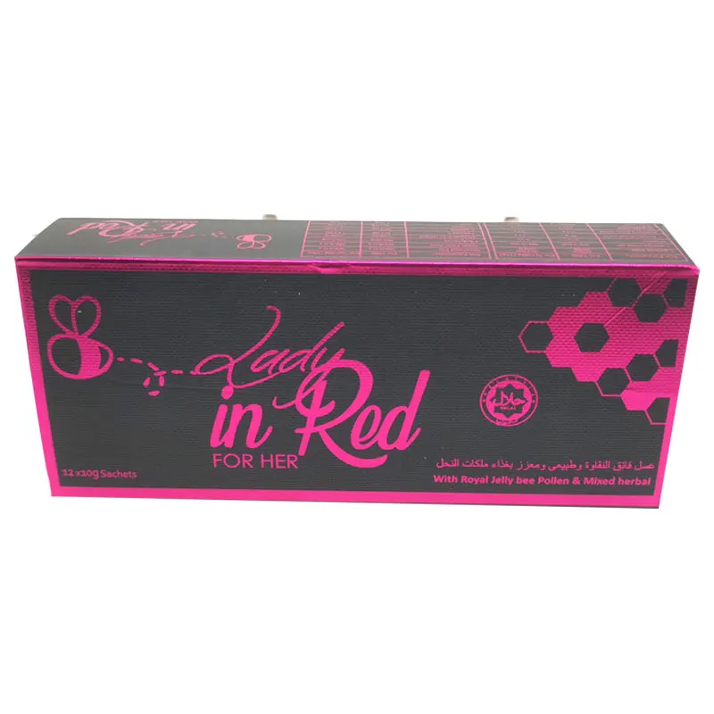 Topx Organic Lady in Red Honey for Her, Improve energy.