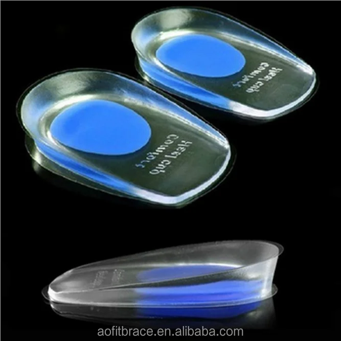 
Gel Heel Lifts Height Increase Insoles Shoe Inserts Pads Raise Silicone Heel Cups 