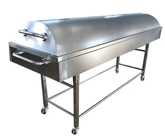 Medical Equipment Hospital Equipment Mortuary Room Supply Corpse transport trolley with cover