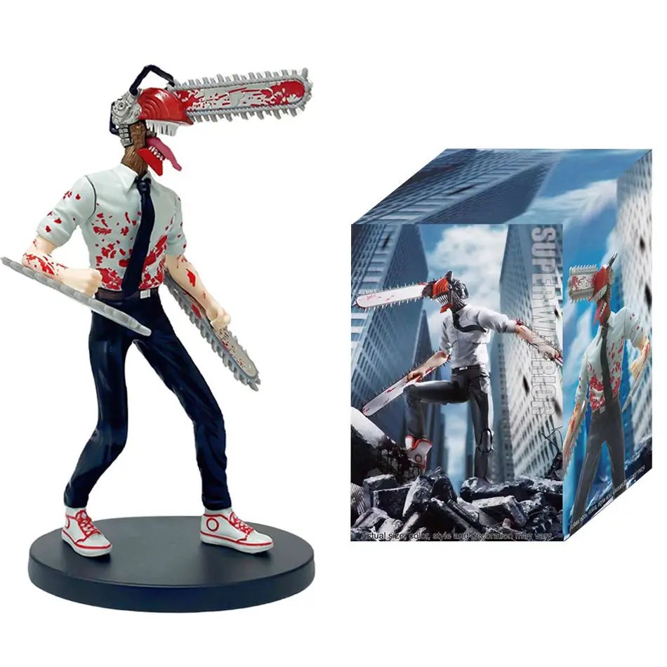 Anime toys Chainsaw Man Denji Figure PVC Statue Anime Figures Action Collection Doll Decoration anime figure toys Gift