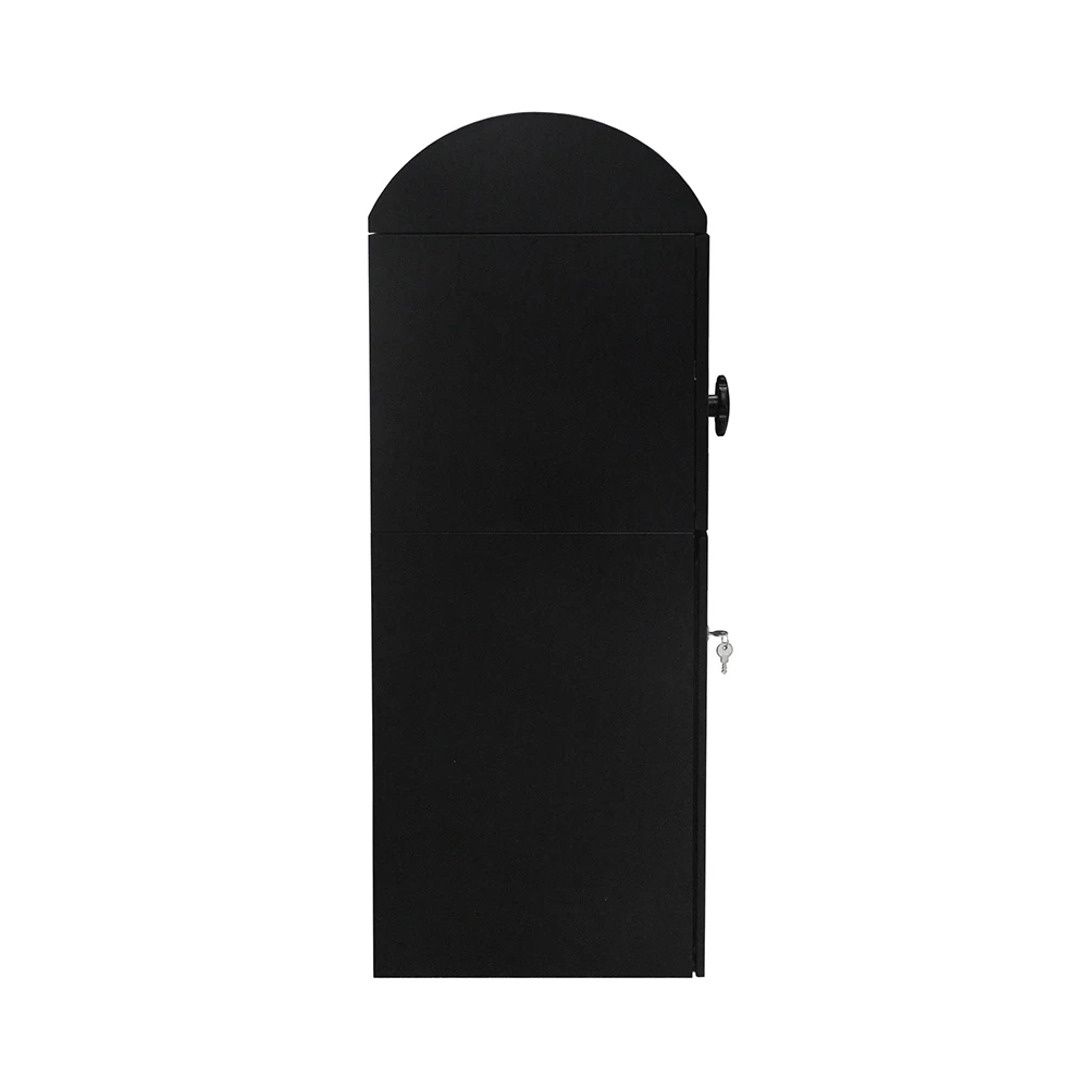 JDY Black Domed-Roof Detachable Large Parcel Delivery Box