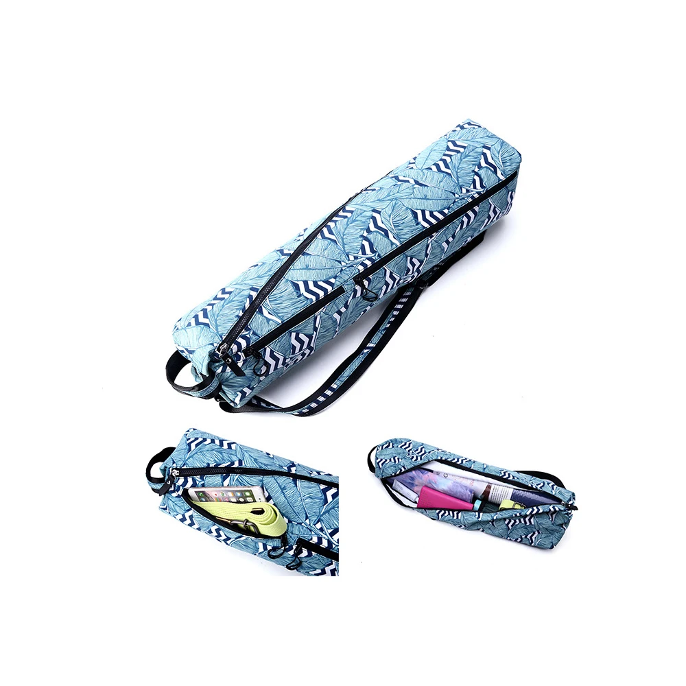 
waterproof custom hemp yoga bag yoga mat bag carry canvas bag 