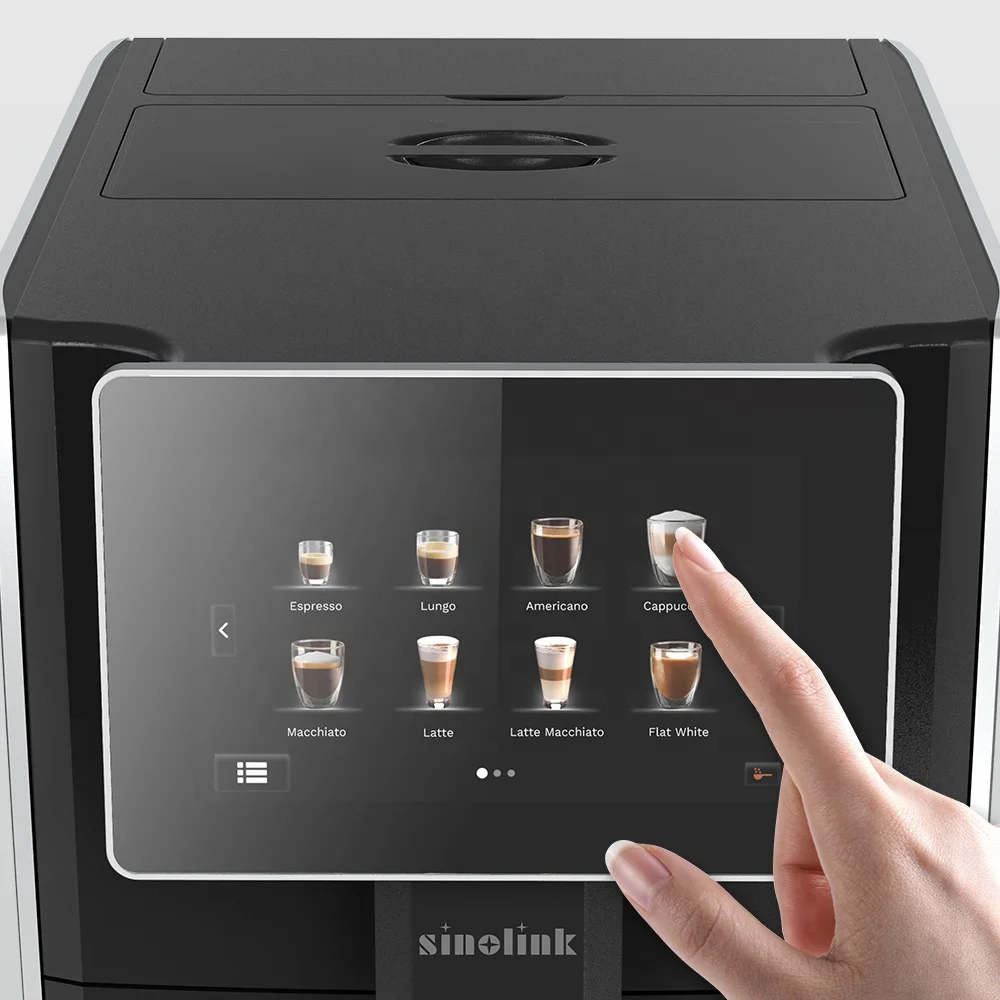 Sinolink Coffe Mahin Fully Automatic COFFE MACHINE with 8 Drinks for options
