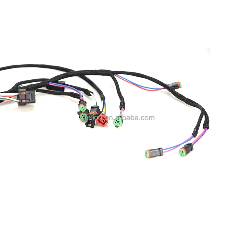 JINSION Excavator parts E330D Engine wire harness for Cat 330D C9 Engine cable wire harness 235-8202