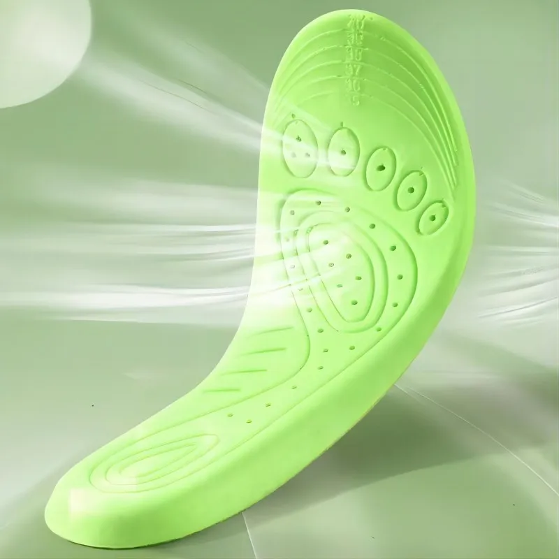 Chinese herbal essence of the insole Sports  and sweat   insole is not tired standing for a long time foot massage insole