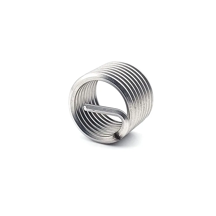 Stainless steel M2 color screw coil threaded insert sleeve free running  Wire Thread Insert