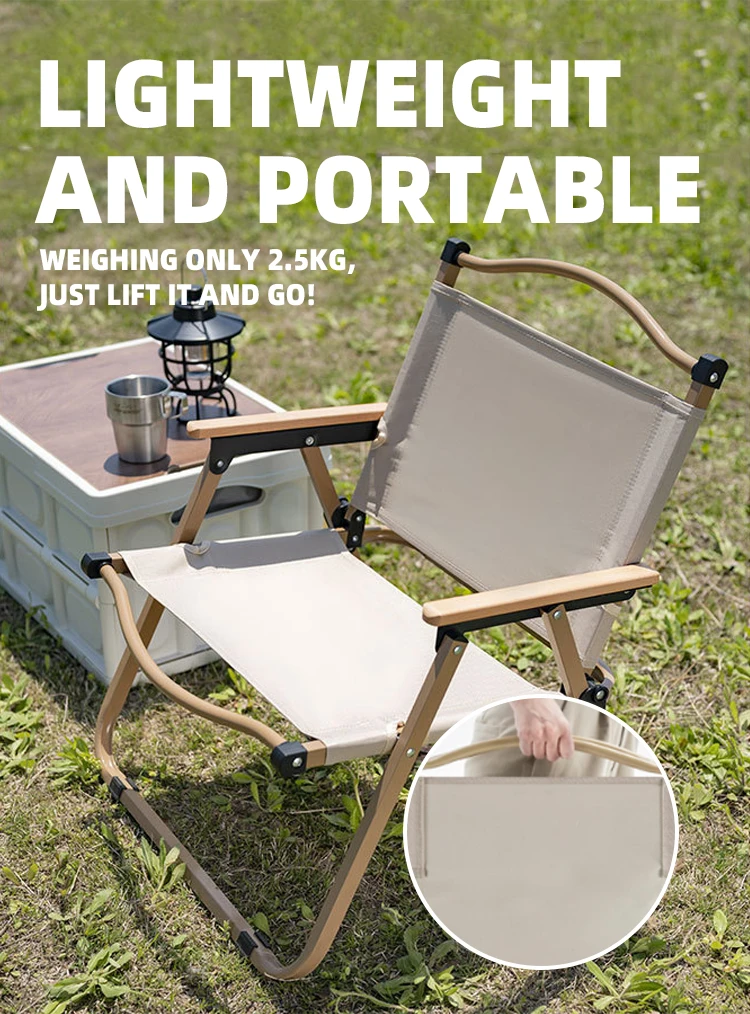 Family Portable Outdoor Folding Chair Beach Chairs Camping Chairs For Fishing Camp Beach Travel