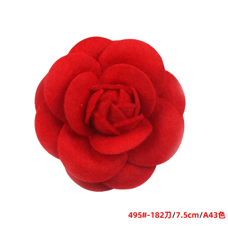 2024 Diy Handmade Linen Flower Simulation Rose Pure Color Gift Box Decorated With Flowers For Kids Headwear Hair Accessories