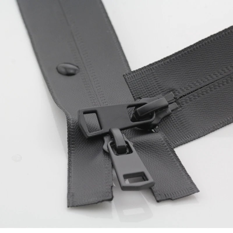 5#nylon Zipper spot high quality long chain invisible zip coat clothes bag zipper with double sliders waterproof zipper