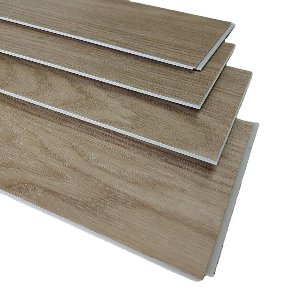 6mm 7mm 8mm Hdf White Core High Hardness Sound Insulation Wear Resistance Flooring Spc