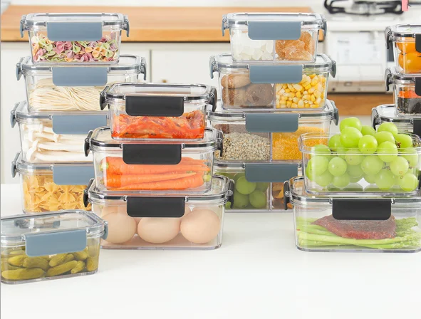 New product glass food storage container kitchen food storage airtight food storage container